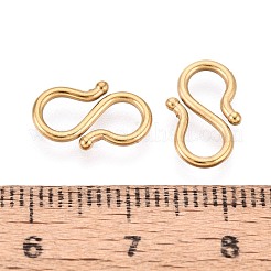 304 Stainless Steel S-Hook Clasps&nbsp;STAS-N125-23B-G