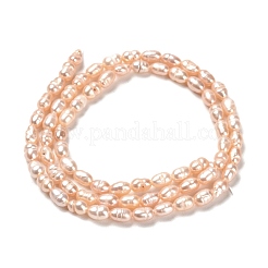 Natural Cultured Freshwater Pearl Beads Strands&nbsp;PEAR-E016-147