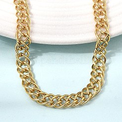 6.5MM 304 Stainless Steel Double Link Chain Necklaces for Women Men&nbsp;SA-CBA37BC-22G
