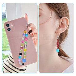3Strands Mixed Styles Glass Beads Strands&nbsp;GLAA-TA0004-33