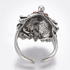 Alloy Cuff Finger Rings&nbsp;RJEW-T006-40