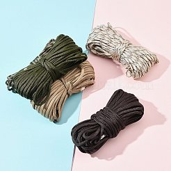 100M 5 Colors 7 Inner Cores Polyester & Spandex Cord Ropes&nbsp;RCP-LS0001-01G