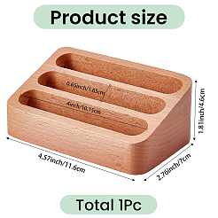 Wood Business Card Display Stands&nbsp;DIY-WH20007-424
