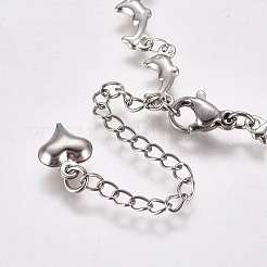 304 Stainless Steel Bracelet Making&nbsp;STAS-WH0014-20P
