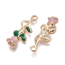 Alloy Enamel Pendants&nbsp;X-ENAM-I044-05B