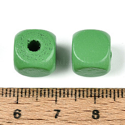 Spray Painted Wooden Beads&nbsp;WOOD-P021-01C-28