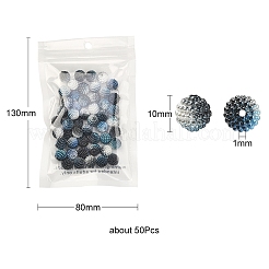 50Pcs Imitation Pearl Acrylic Beads&nbsp;OACR-YW0001-11J