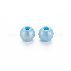 Spray Painted Opaque Acrylic Beads&nbsp;ACRP-S679-C33