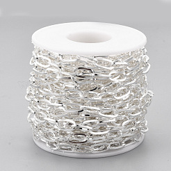 304 Stainless Steel Paperclip Chains&nbsp;CHS-T002-09