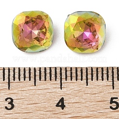 Glass Rhinestone Cabochons&nbsp;RGLA-L029-06B-VRLA
