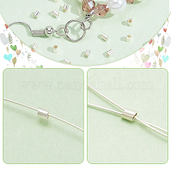 120Pcs 925 Sterling Silver Crimp Beads&nbsp;STER-BC0001-88