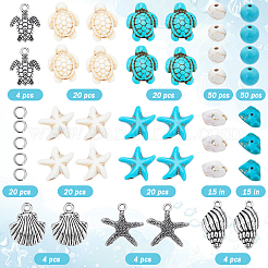 DIY Ocean Theme Bracelet Making Kit&nbsp;DIY-SC0023-37
