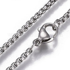 Non-Tarnish 304 Stainless Steel Pendant Necklaces&nbsp;NJEW-P252-01P