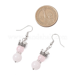 Baking Paint Imitation Jade Glass Dangle Earrings&nbsp;EJEW-JE06619-03