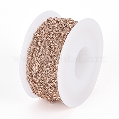 Ion Plating(IP) 304 Stainless Steel Cable Chains&nbsp;CHS-I003-V01-A-RG