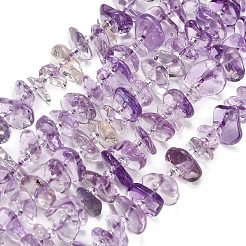 Natural Amethyst Beads Strands&nbsp;G-Z124-A01-02