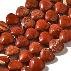 Natural Red Jasper Beads Strands&nbsp;G-R190-10mm-57