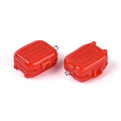 Opaque Resin Pendants&nbsp;RESI-T061-18C
