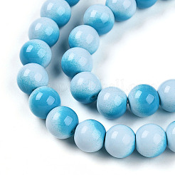 Baking Paint Glass Beads&nbsp;X1-DGLA-N012-10mm-05