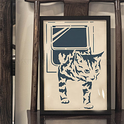 Plastic Drawing Painting Stencils Templates&nbsp;DIY-WH0396-422