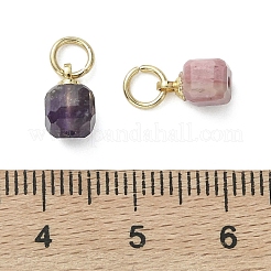 Natural Mixed Gemstone Pendants&nbsp;X-PALLOY-JF05297-02