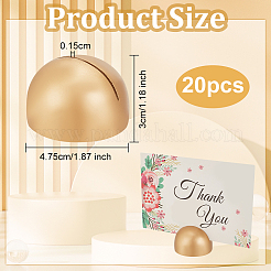 Wood Memo Photo Stand&nbsp;AJEW-WH0314-229A