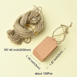 Kraft Paper Gift Tags&nbsp;AJEW-FS0001-15