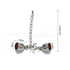 Brass Chain Extender&nbsp;LS-X-KK-L089-04P-NF