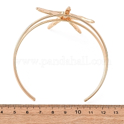 Alloy Cuff Bangles for Women&nbsp;BJEW-Z168-01G-02