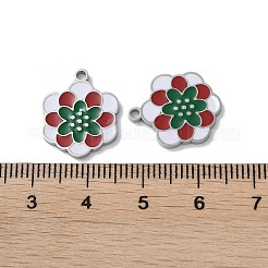 304 Stainless Steel Pendants&nbsp;STAS-C083-12P-02