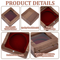 Wooden Badge Packing Magnetic Boxes&nbsp;CON-WH20006-016A-02