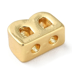 Rack Plating Brass Slide Charms&nbsp;KK-M254-15G-B