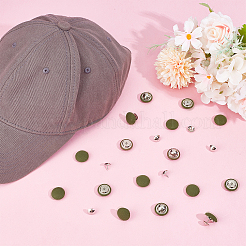 32 Sets Cloth Cap Nail Button&nbsp;DIY-BC0014-39C