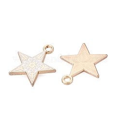 Alloy Enamel Pendants&nbsp;ENAM-Q002-09G-01
