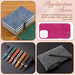 10Pcs 10 Colors PU Leather Fabric&nbsp;FIND-CL0001-16B