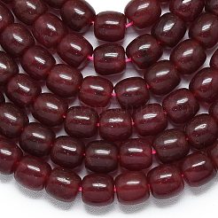 Natural Malaysia Jade Beads Strands&nbsp;G-B165-F02-10x10mm