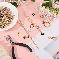 1 Bag DIY Keychain Kit&nbsp;DIY-GL0007-19B