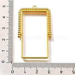 Alloy Open Back Bezel Pendants&nbsp;PALLOY-I223-07G