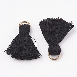 Polycotton(Polyester Cotton) Tassel Pendant Decorations&nbsp;X-FIND-S280-M