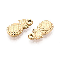 304 Stainless Steel Pineapple Pendants&nbsp;STAS-T069-29G