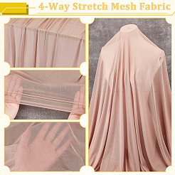 Polyester Stretch Fabric&nbsp;DIY-WH0110-05A