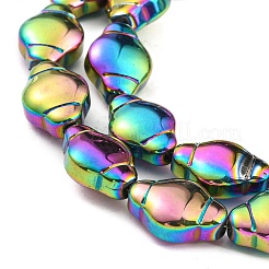 Electroplate Glass Beads Strands&nbsp;EGLA-G037-12A