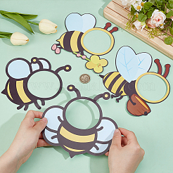 60Pcs 4 Styles Bees Cutouts&nbsp;AJEW-PH0008-60