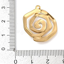 304 Stainless Steel Pendants&nbsp;STAS-C121-45C-G