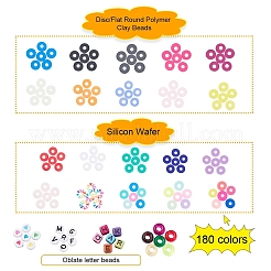 DIY Polymer Clay Beads Jewelry Set Making Kit&nbsp;DIY-YW0004-47
