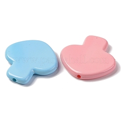 Baking Paint Opaque Acrylic Beads&nbsp;MACR-F080-18