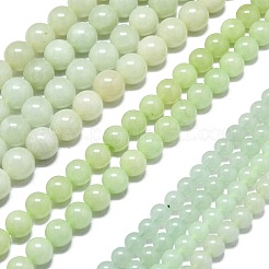 Natural Malaysia Jade Beads Strands&nbsp;G-L645-A01-4mm-21