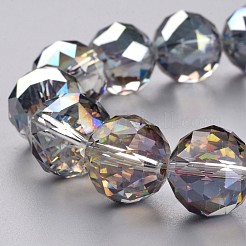 Electroplate Glass Bead Strands&nbsp;EGLA-J140-HP01-16mm