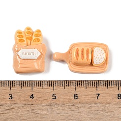 Opaque Resin Breakfast Decoden Cabochons&nbsp;CRES-M036-04