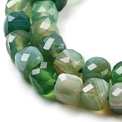 Natural Agate Dyed Beads Strands&nbsp;G-H028-A08-03